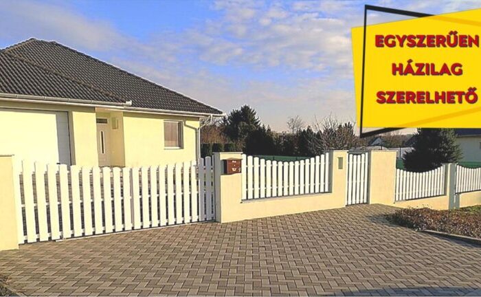 Innovatív műanyag kerítésléc az XXL kerítés kínálatában